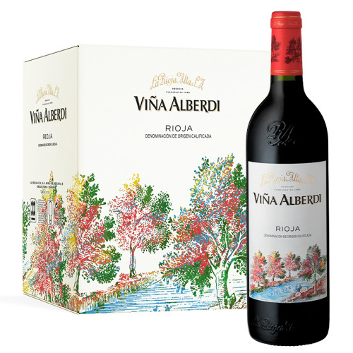 Viña Alberdi Crianza 2020 Caja de cartón 12 botellas 75 cl.