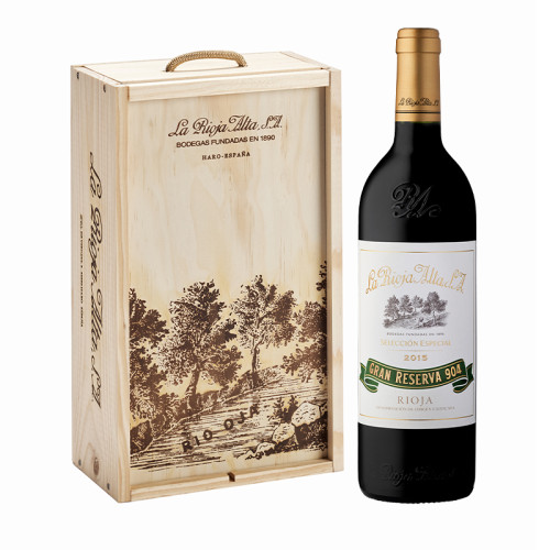 Gran Reserva 904 Selección Especial Cosecha 2015 Caja madera 2 bot. 75 cl.