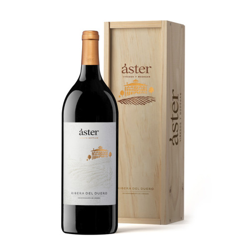 Áster Crianza 2019 Caja de madera 1 Blla Magnum