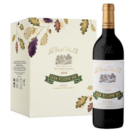 Gran Reserva 904 "Selección Especial" Cosecha 2015 Caja de cartón 6 botellas 75 cl.