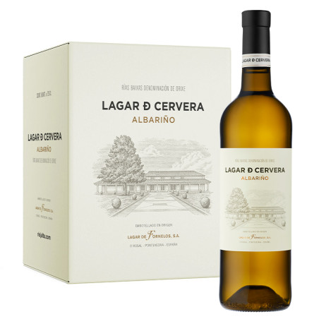 Lagar de Cervera 2024 Caja de cartón 6 botellas 75 cl.
