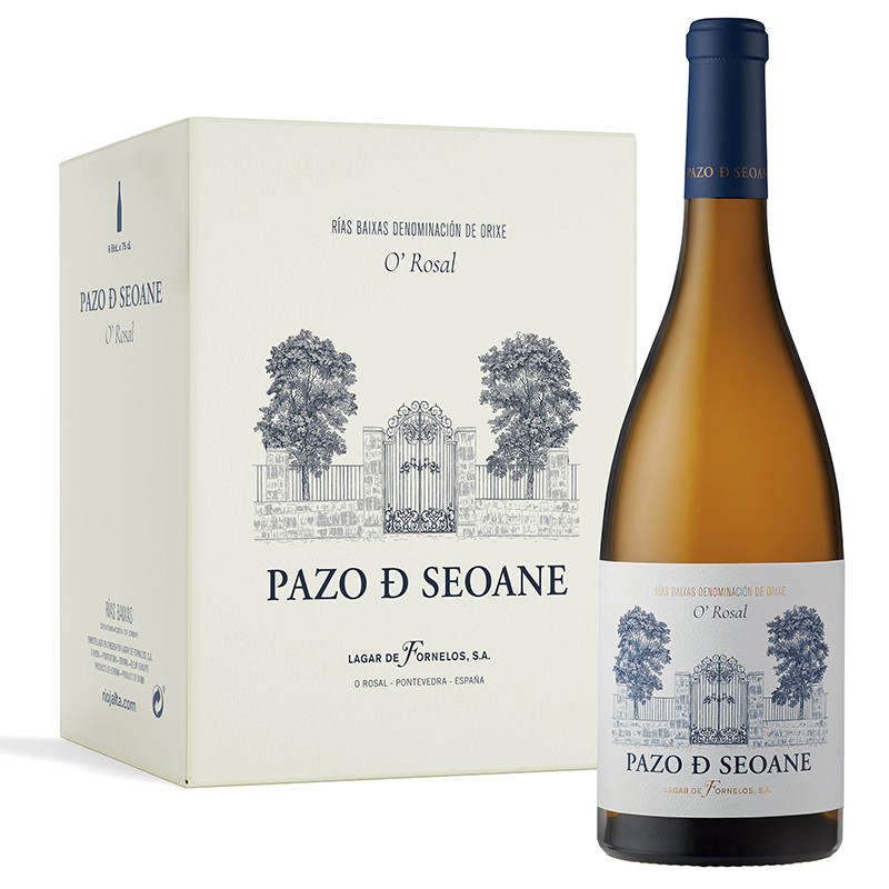 Pazo de Seoane Rosal Caja de cartón 6 botellas 75 cl.