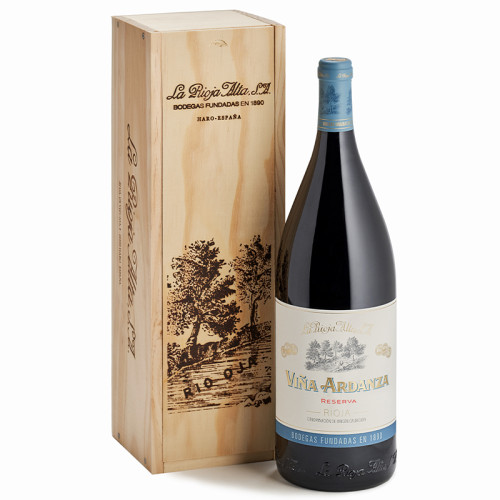 Viña Ardanza Reserva 2017 Caja de madera 1 botella magnum