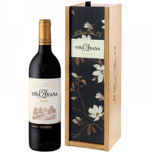 Viña Arana Gran Reserva 2016 Caja de madera 1 botella 75 cl.