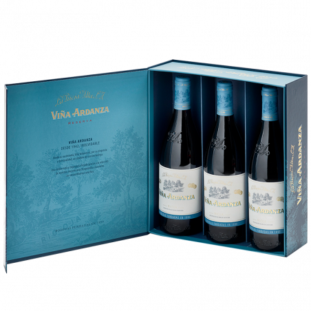 Viña Ardanza Reserva 2019 Caja de cartón 3 botellas 75 cl.