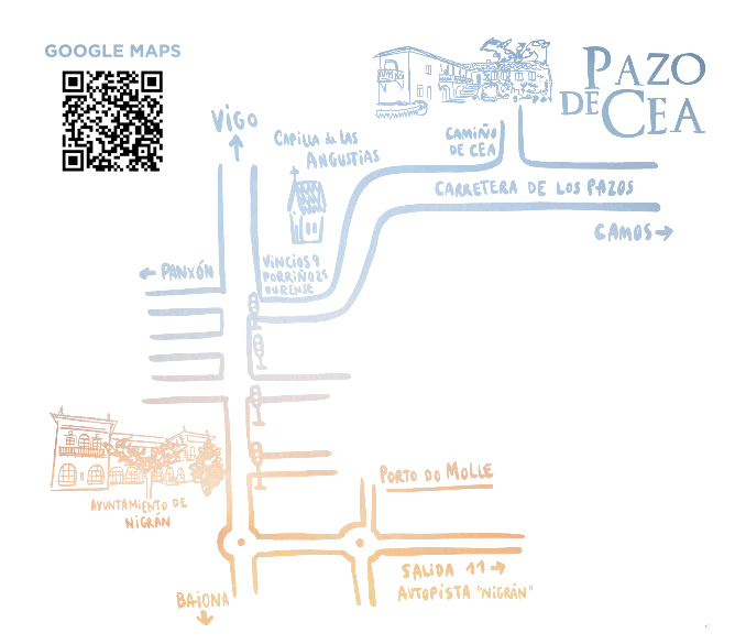 Como llegar a Pazo de Cea